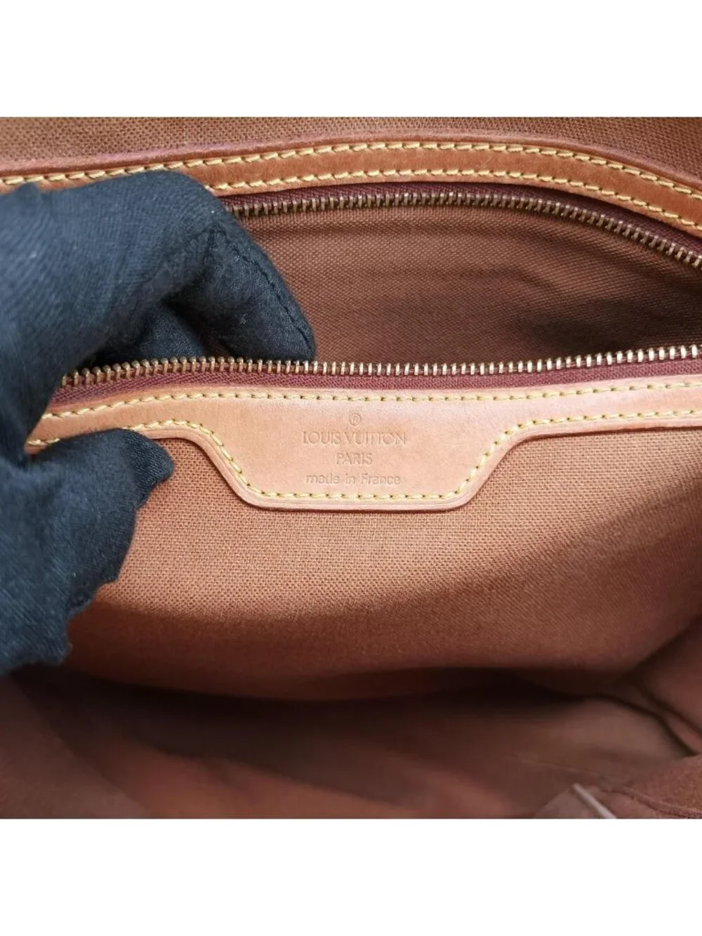 Louis Vuitton Aves Messenger Brown Monogram Canvas Leather